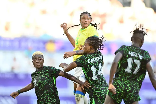 Ikpeba Thumbs Up Tremendous Falcons’ Show Vs Brazil