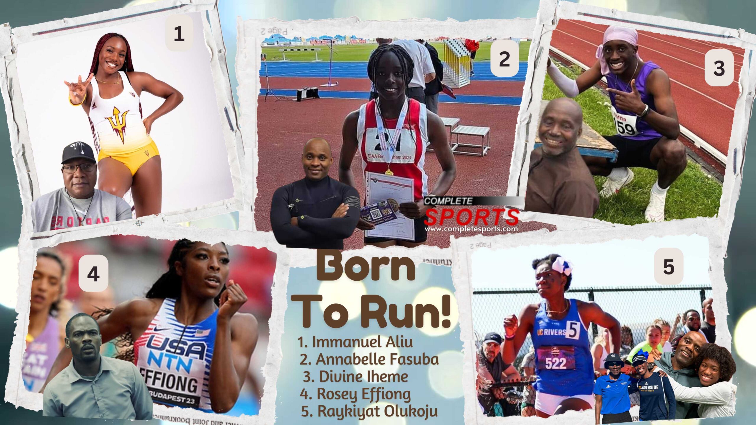 Nigerian Observe & Discipline Stars With Kids Turning into Runners