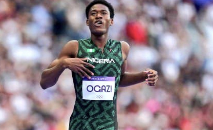 Samuel Ogazi Qualifies for 400m Final at Paris 2024 Olympics, breaks 36-year Record