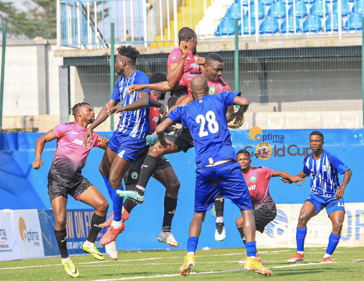 Optima Energy Gold cup pre-season  tournament : Defending champions Beyond Limits, Shooting  Stars FC  Qualify for Finals