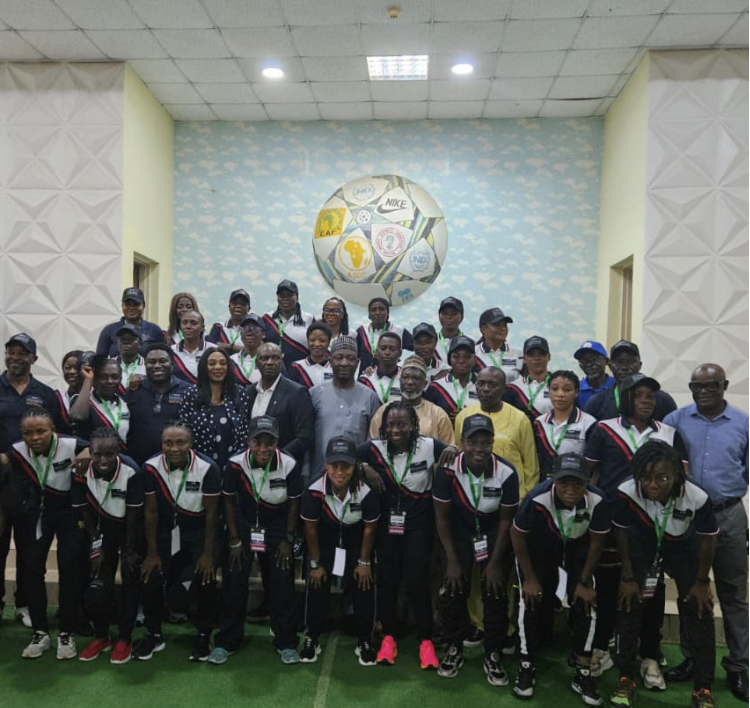 Nigerian women coaches deep into second module of CAF C-License course