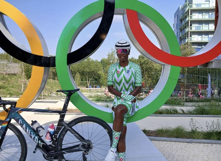 Day 12 of the Olympics: Ukpeseraye makes her cycling debut in the Women’s Keirin,  first round