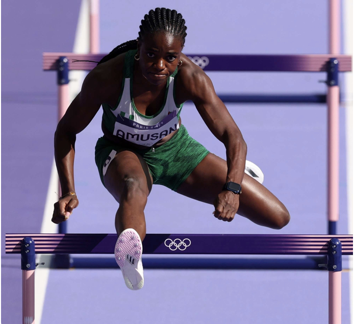 Paris Olympics: Tobi Amusan qualifies  for  Women’s 100m Hurdles semifinals