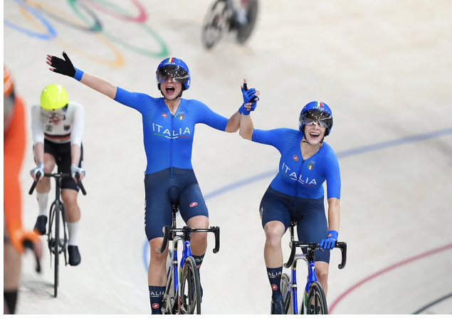 Paris Olympics: Italy upsets Great Britain to win women’s Madison