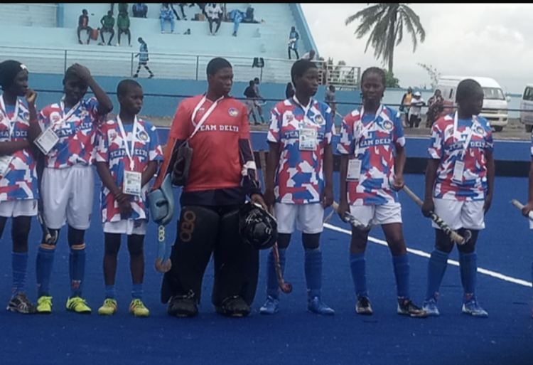 Delta’s female hockey team edges out Osun 1-0, as their male counterparts cruise to a 3-0 victory against Ondo