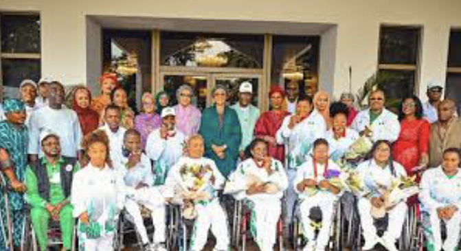 “Remi Tinubu celebrates Paralympic athletes’ success, says it brings Nigerians together in joy”