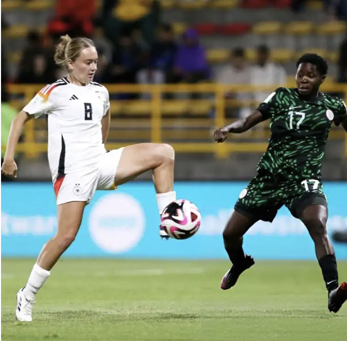 Colombia 2024: Germany defeat Falconets 3-1 in Bogota