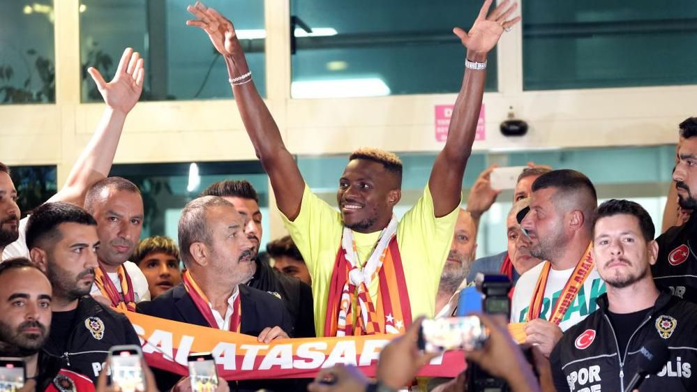 Excited to Give My All! – Osimhen’s Message to Galatasaray Followers