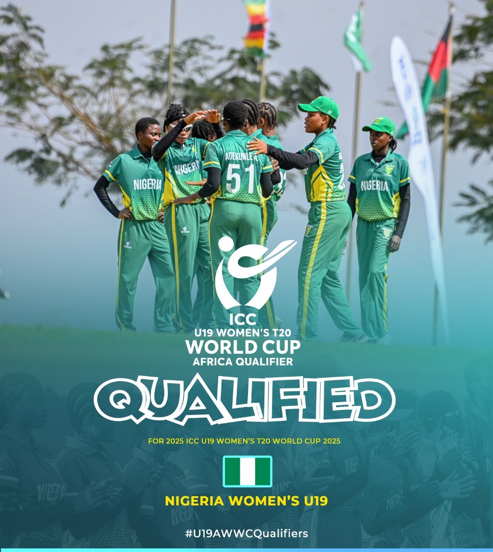 Nigeria’s U-19 Ebook 2025 ICC World Cup Berth In Malaysia