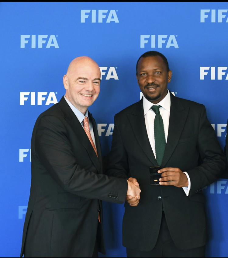 FIFA President Celebrates Dikko’s NSC Appointment