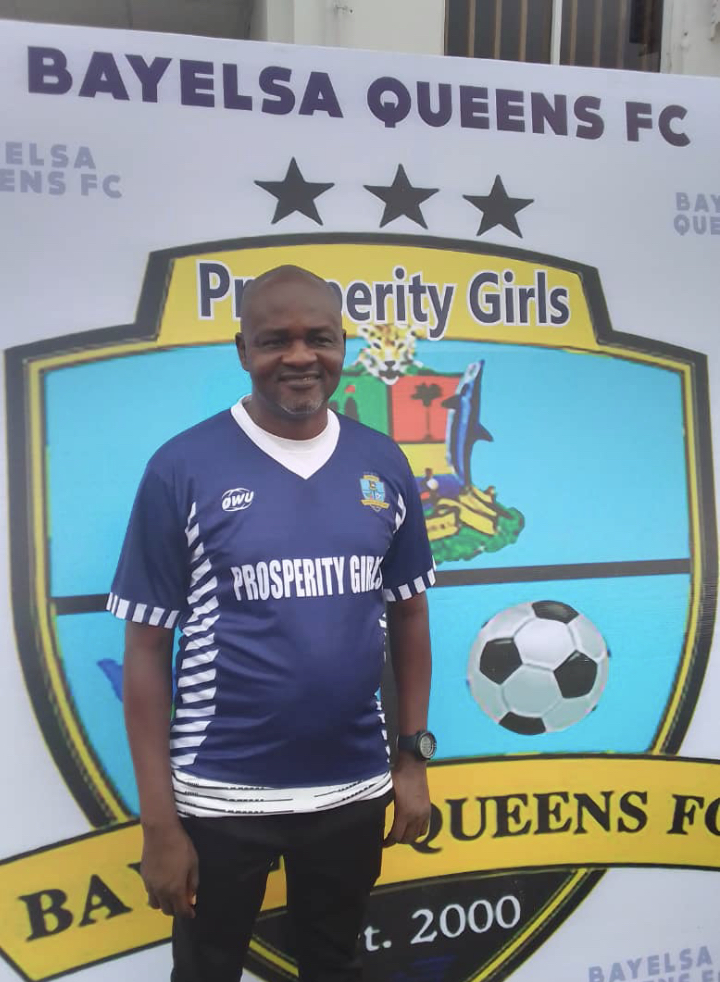 Coach Whyte Vows to Transform Bayelsa Queens’ Fortunes