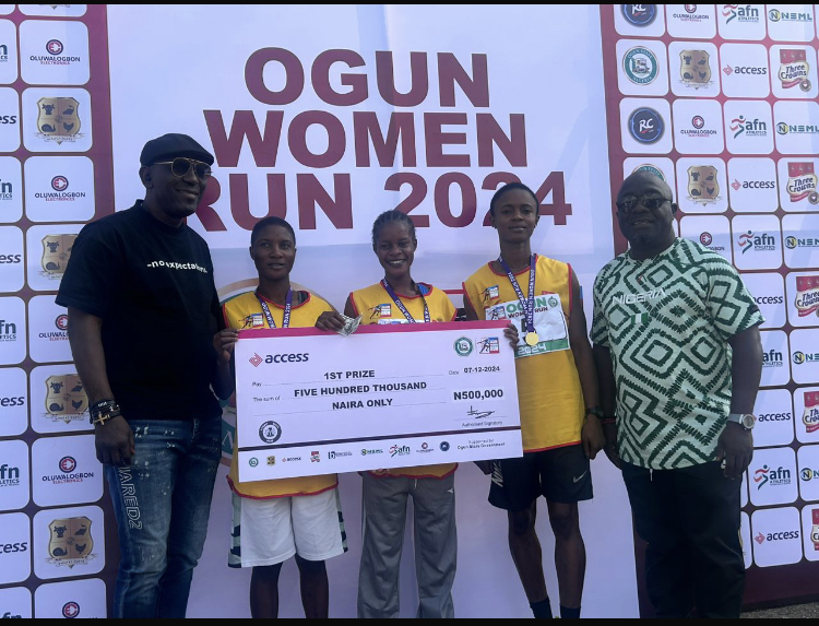 NSC DG, Hon. Bukola Olopade Applauds Ogun Women Run, Advocates for More Support for Women in Sports