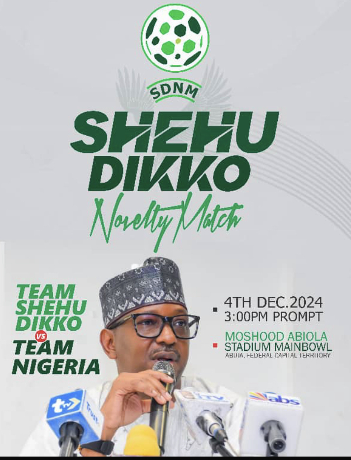 Nigerian Football Legends to Attend Shehu Dikko Novelty Match