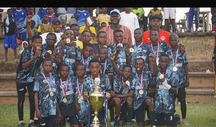 Barca Kiddies are champions of Coach Aliyu Zubairu U13 Kiddies Tournament 2025