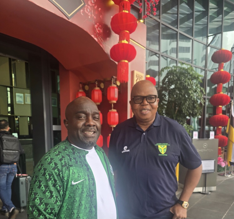 NSC DG Bukola Olopade arrives in Malaysia to boost support for Nigeria U19 Cricket team at the ICC T20 Cricket World Cup