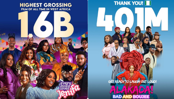 ‘All people Loves Jenifa’, ‘Alakada Dangerous & Boujee’ hit N2 billion at Nigerian field workplace 