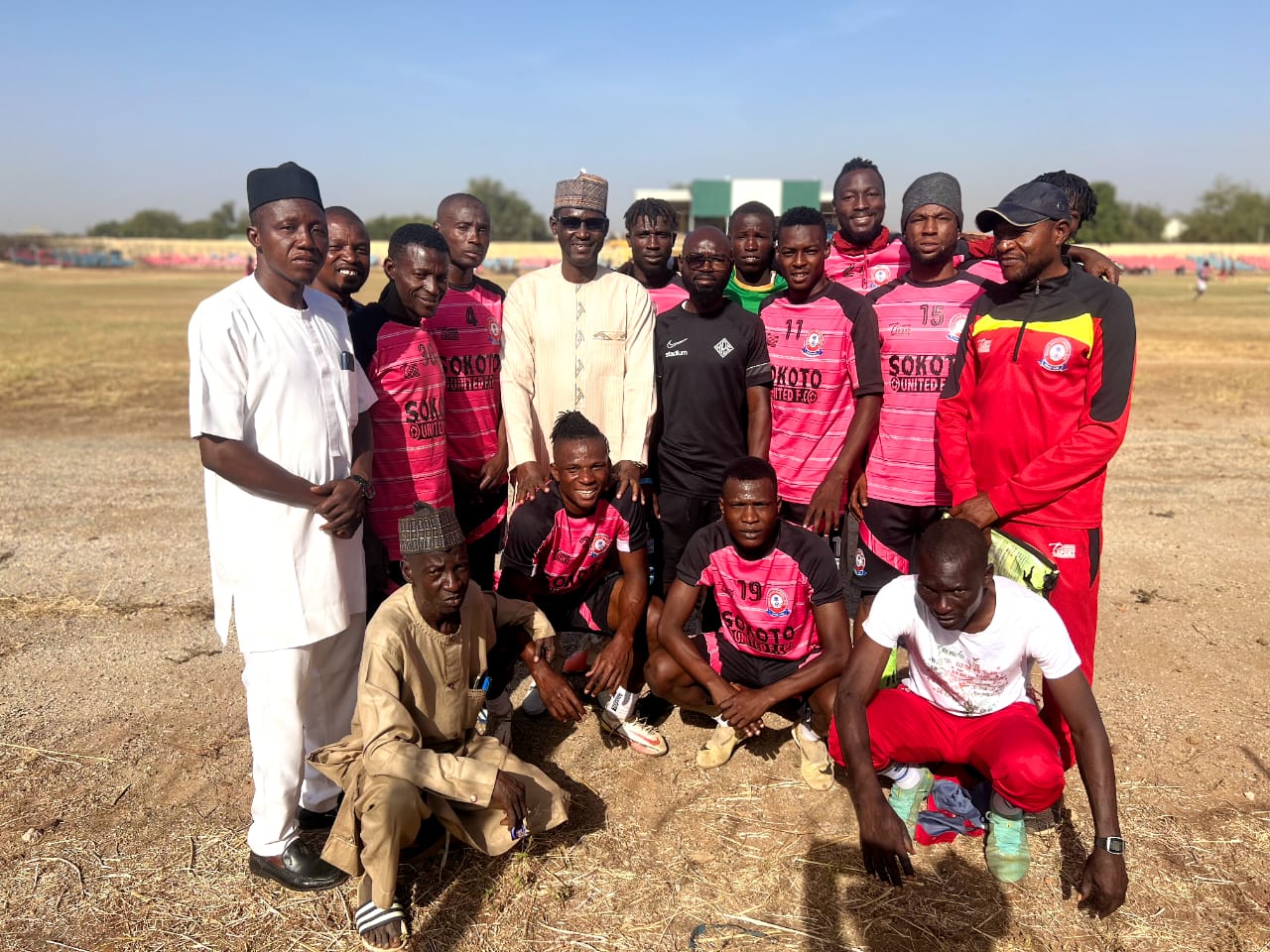 Sokoto State Commissioner Pays Surprise Visit to Sokoto United FC, Vows to Elevate Team to NPFL