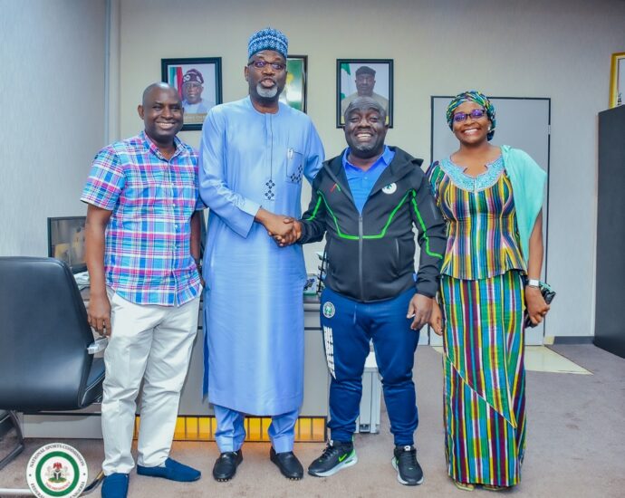 New NNPC Chairman Eng Musa Kida holds Strategic meeting with NSC for sustainable Sports Growth