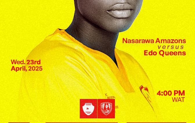 NWFL :Unstoppable Edo Queens arrive Lafia for Nasarawa Amazons Match