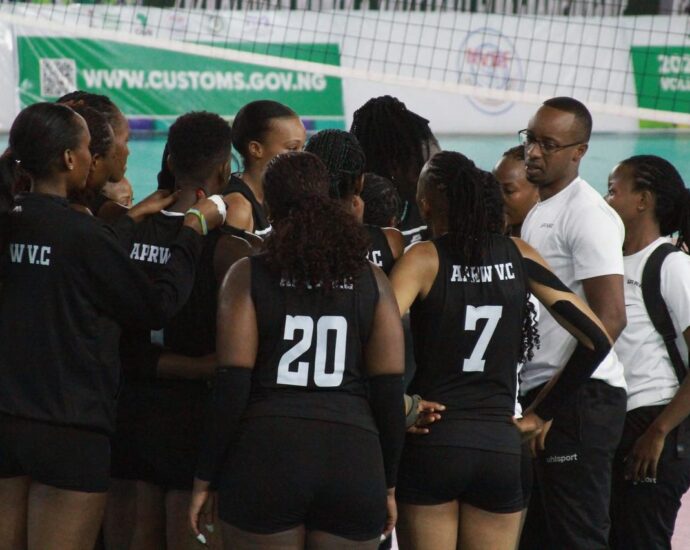 volleyball : APR of Rwanda made the cut to last eight in Abuja