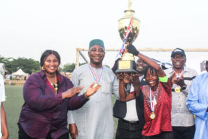 Gusau reiterates his administration’s commitment to developing football from the grassroots