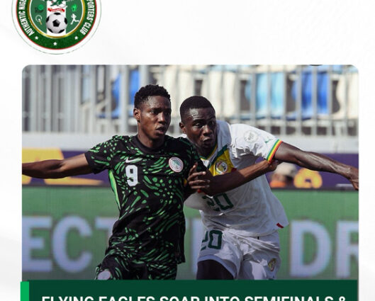 Flying Eagles advance to semo final of the 2025 U-20 Africa Cup of Nations