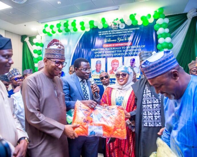House Committee on Sports Flags Off Nationwide Kits Distribution For Grassroots Development