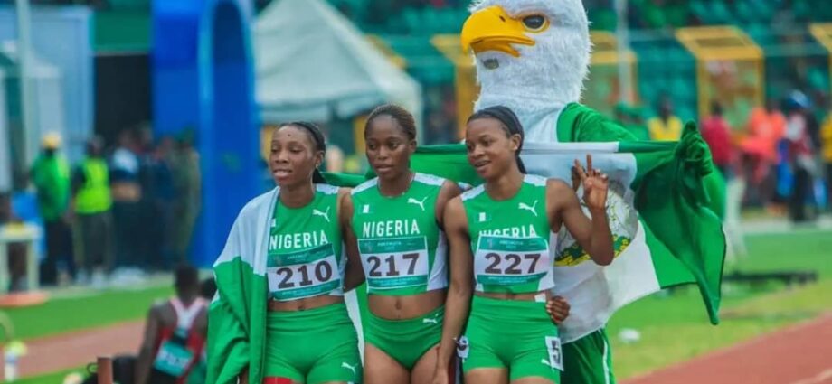 CAA Africa U18/U20 Athletics Championship: Naira Rain for Team Nigeria Athletes