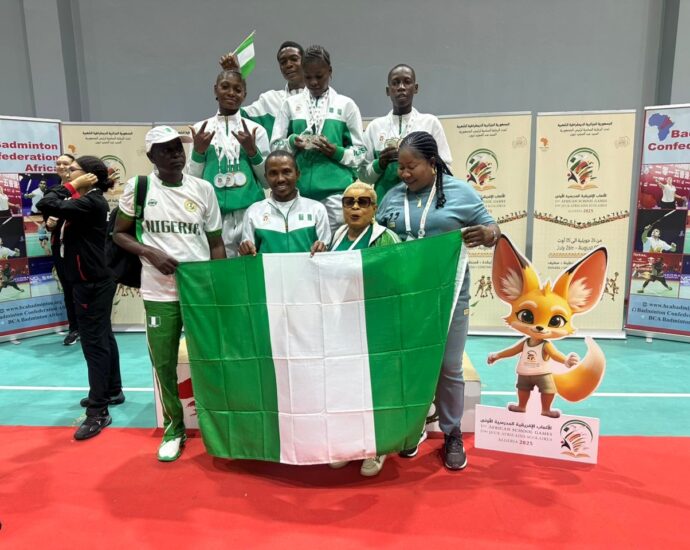1st African School Games: Team Nigeria Wraps Up Badminton Event with 2 Gold, 3 Silver, and 1 Bronze