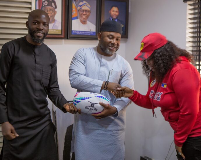 Gilbert Rugby Donates 1,000 Balls to Nigeria Rugby Federation, Kicking Off Nationwide Development Drive