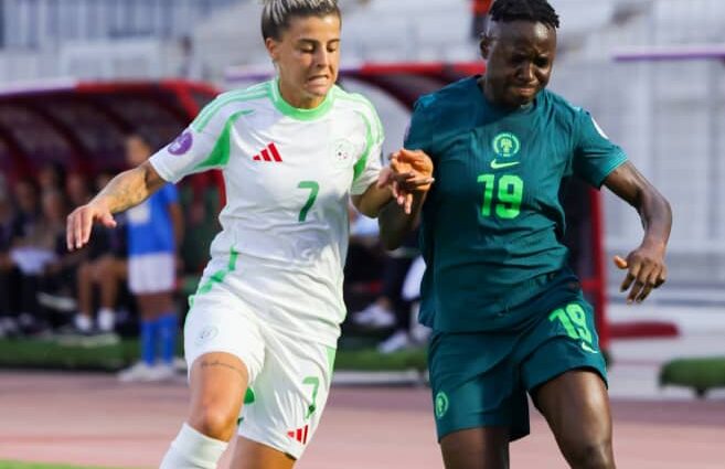 Super Falcons draw with Algeria, to play Zambia in quarter-finals ‎