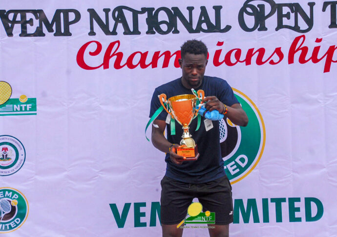 Adeleye, Mohammed Crowned Champions at VEMP National Open Tennis Championship