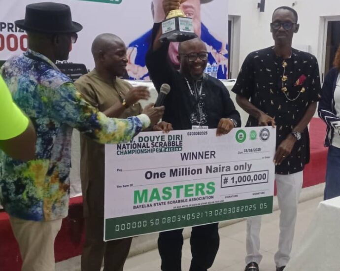 New Champion Emerges in Gov Diri National Scrabble Championship