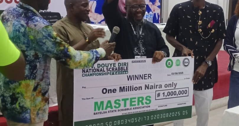 New Champion Emerges in Gov Diri National Scrabble Championship