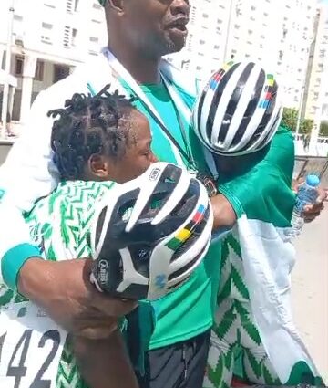 1st African School Games: Team Nigeria claims  Gold in Women’s Cycling Road Race Event