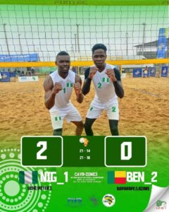 Beach Volleyball: Nigeria win three matches at 2025 Africa Zone 3 Championship