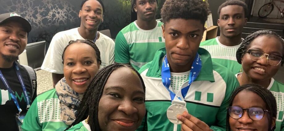 NSC Congratulates Abduljabar Adama, Nigeria Aquatics Federation on Historic Silver Medal at World Junior Swimming Championships