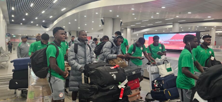 Nigeria’s Flying Eagles Land in Chile for Final Preparations