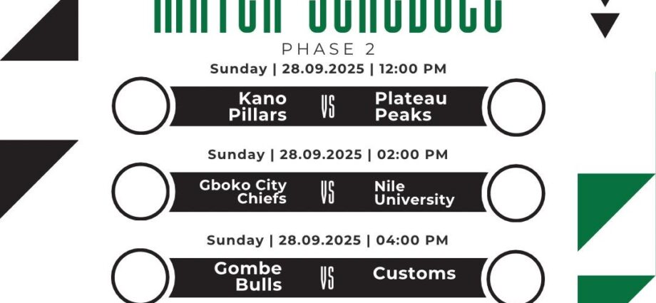 NBBF Men’s Basketball premier league  kickoff  in Jos