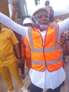 Newly elected Opobo/Nkoro LG Boss Flaggs off  7.5km internal road project