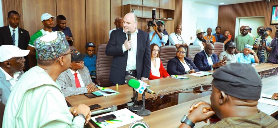 NSC Receives Commonwealth Sports Bid Evaluation Committee in Abuja as Nigeria’s 2030 Bid Advances