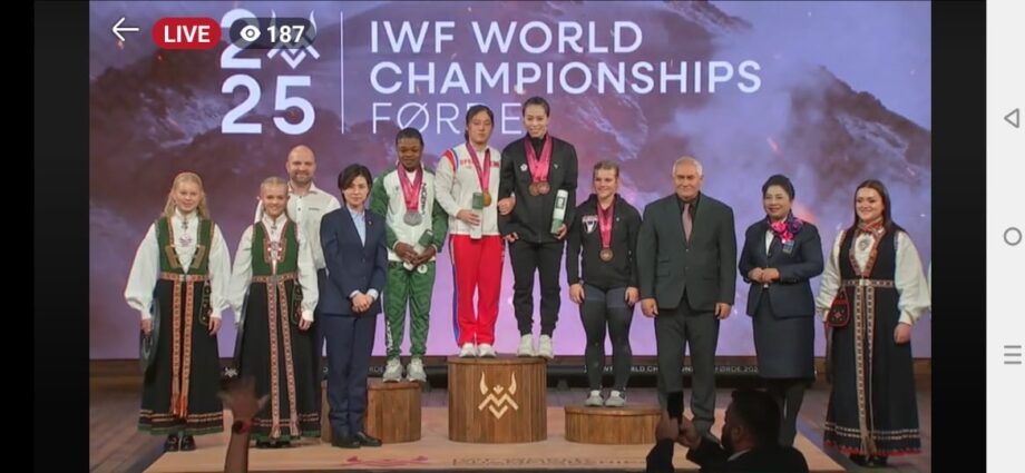 NSC Applauds Rafiatu Lawal, Nigerian Weightlifting Federation on Historic Feat at 2025 IWF World Championships