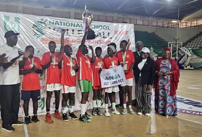 FCT Dominates 2025 National School Volleyball U-15 Championship, Clinches Age-group athletes Categories