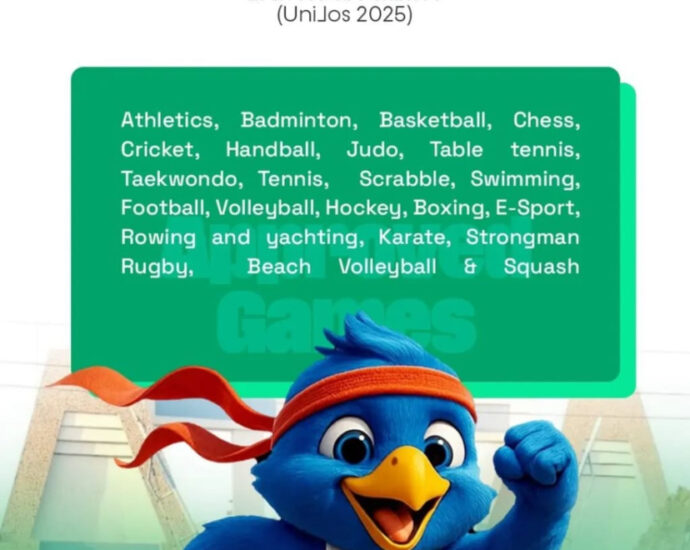 22 Sports Approved for 27th NUGA Games at University of Jos