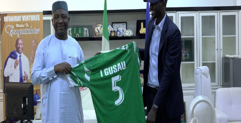 Nigerian Beach Soccer League Leadership Visits NFF President Ahead of Abuja Super Finals