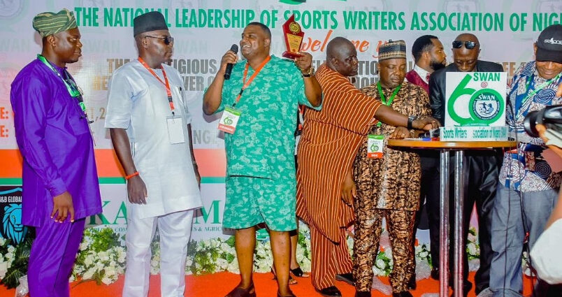 “ This Award Gives Me Hope” Makanjuola Nureni Honoured for His Dedication to Nigerian Sports