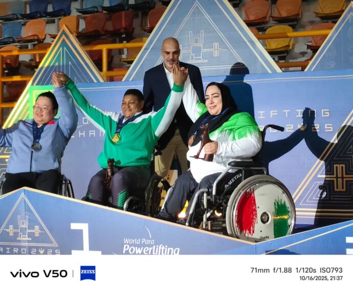 2025 Para Powerlifting Championship: Folashade Oluwafemiayo Sets New African and World Record in 86kg Double Gold Swoop