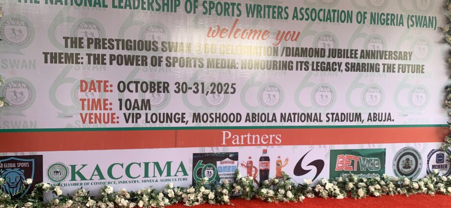 Icons of Nigerian Sports Honoured as SWAN celebrates 60 Years of excellence