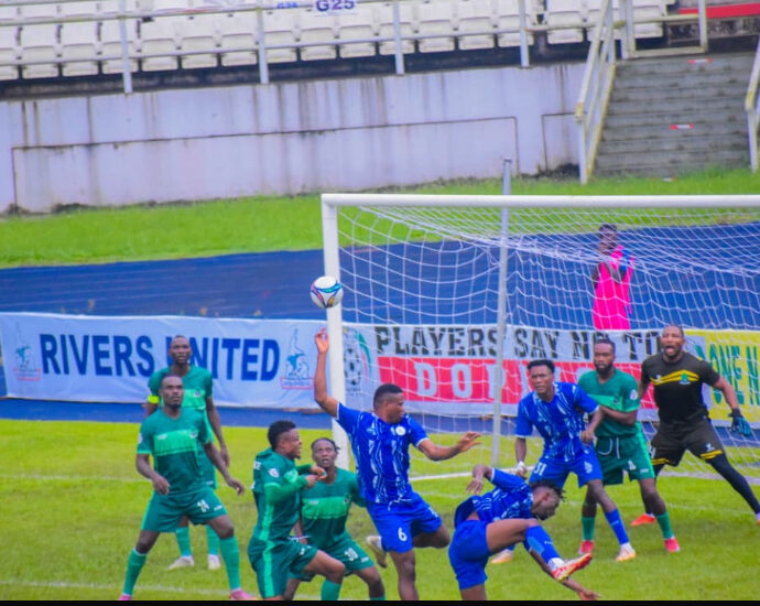 Nasarawa United Slip Against Rivers United in Port Harcourt
