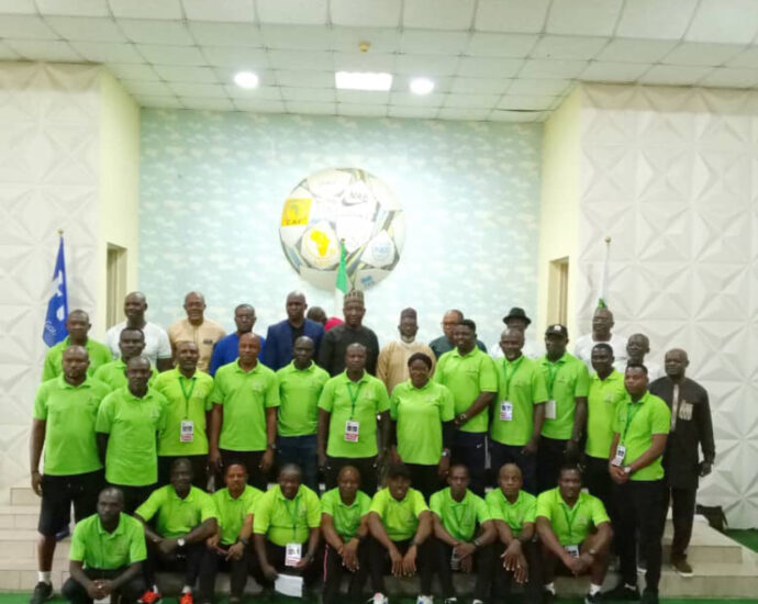 Breaking News:Gusau charges participants on application as NFF wraps up CAF B-License coaching course